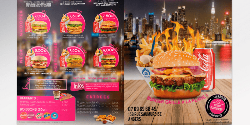 menu_restaurant_lorem_agence_communication_angers